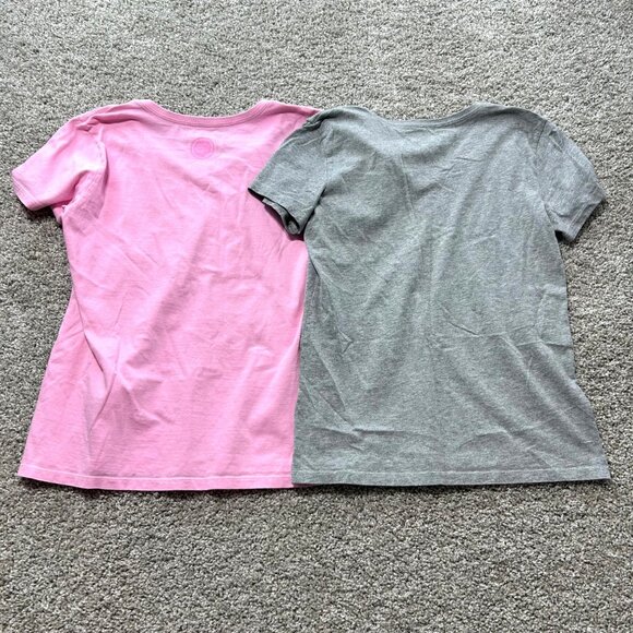 Life Is Good Womens  T-Shirts Bundle Of 4 Small V-Neck Casual Tops - Picture 4 of 9
